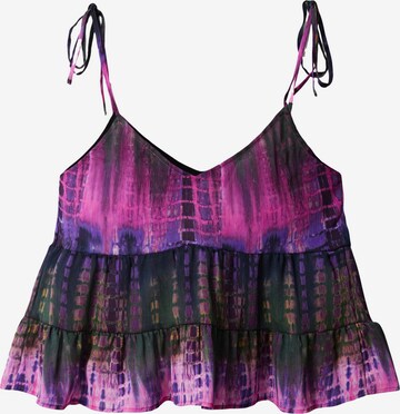 Desigual Bluse 'SHELL' in Purple: front