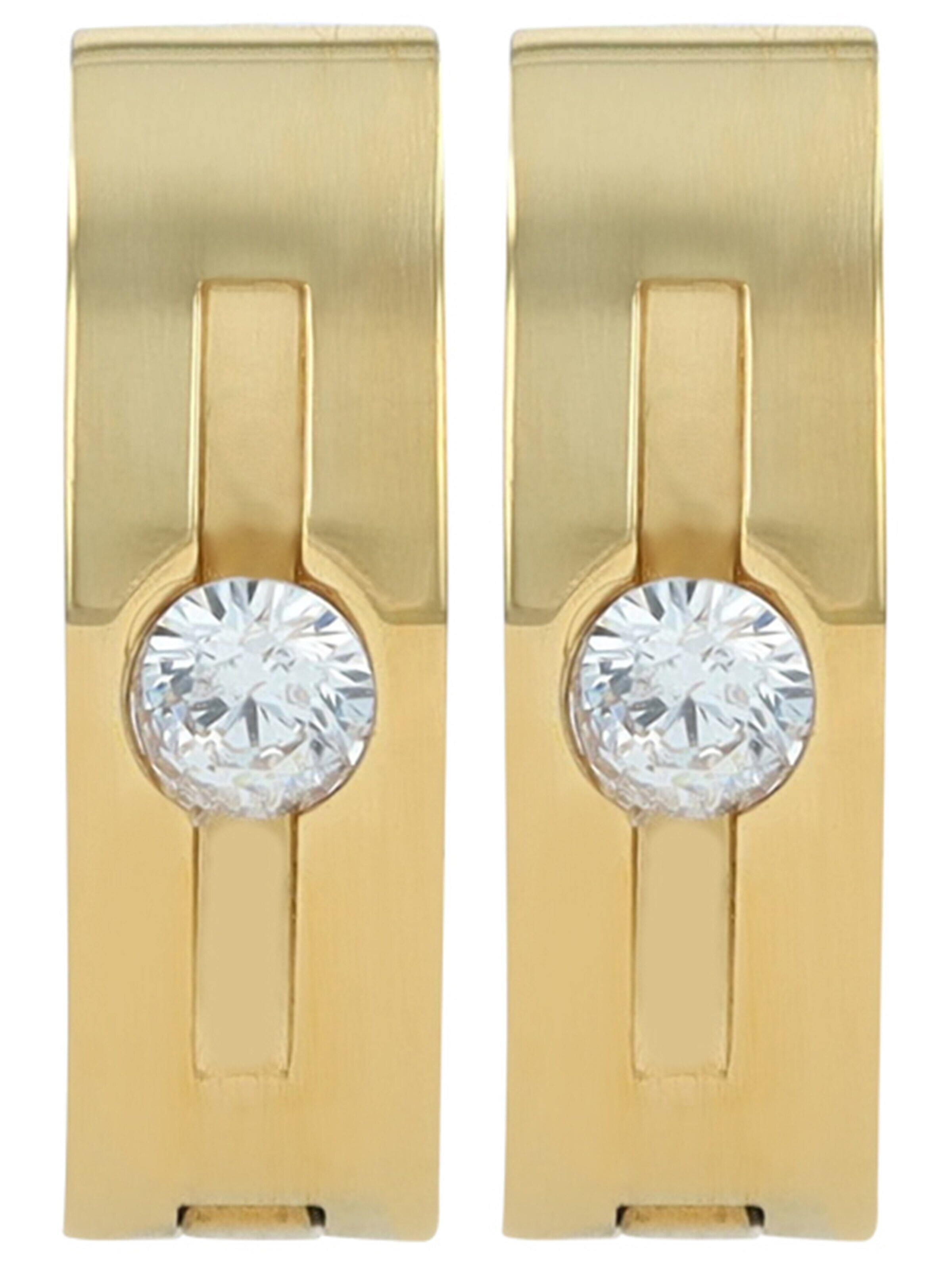 Akzent Earrings 'Elfi, langlebig' in Gold: front