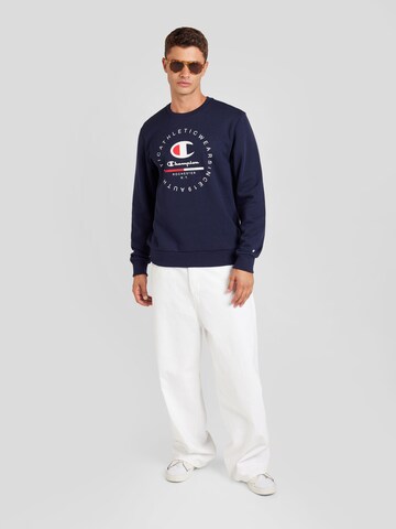 Bluză de molton de la Champion Authentic Athletic Apparel pe albastru