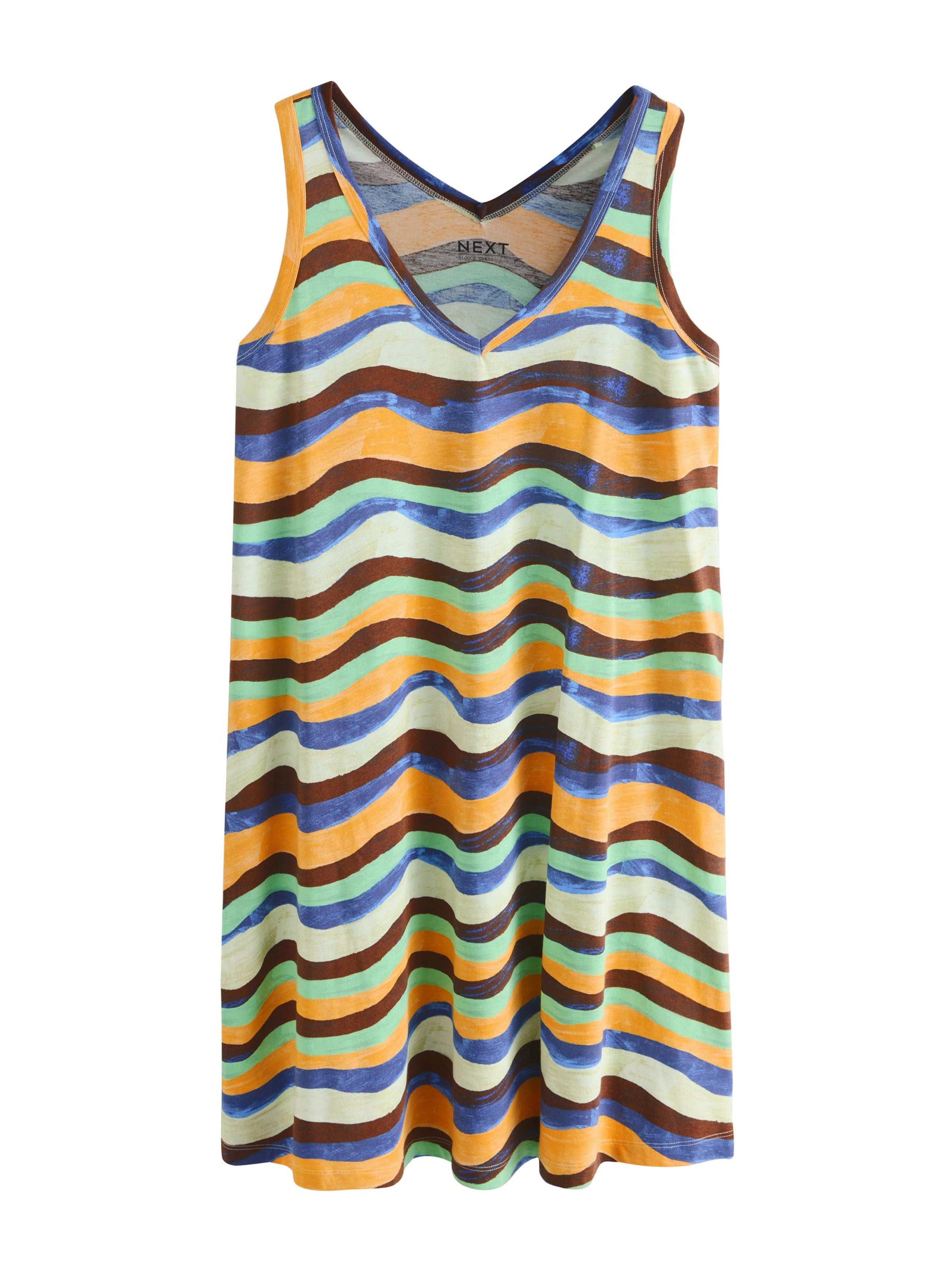 jauktas krāsas Next Kleita