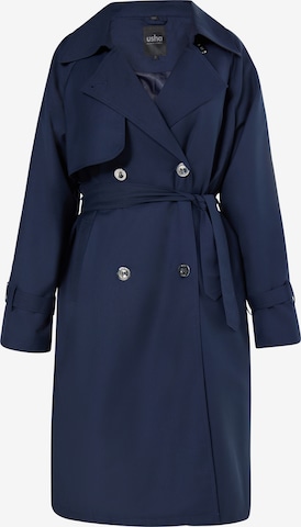 usha BLACK LABEL Ανοιξιάτικο και φθινοπωρινό παλτό σε μπλε: μπροστά