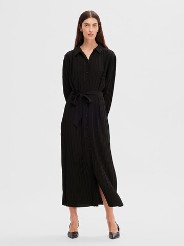 SELECTED FEMME Shirt Dress in Black