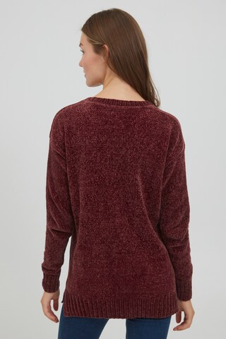 Oxmo Pullover 'Elvina' in Rot