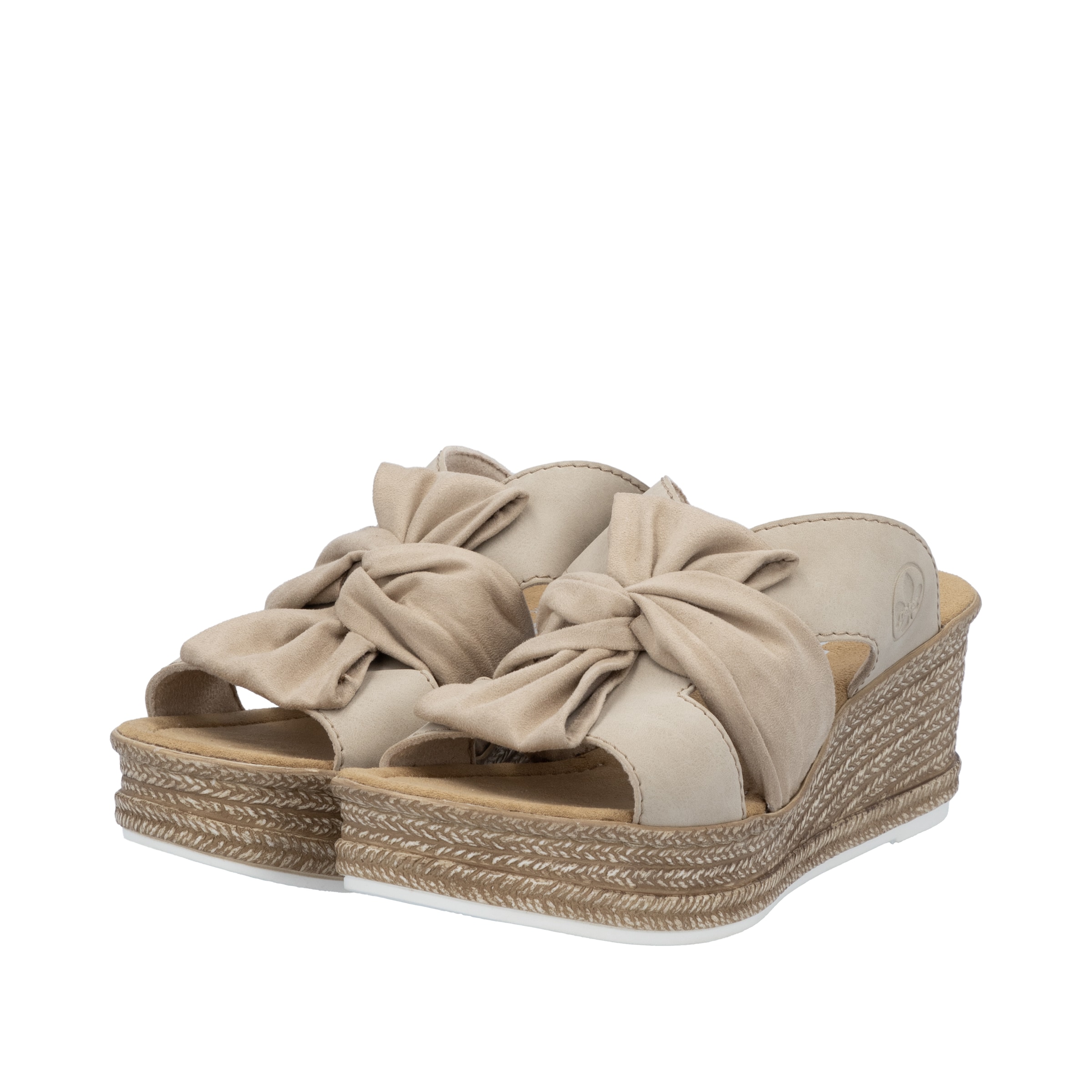 Rieker Mules in Beige