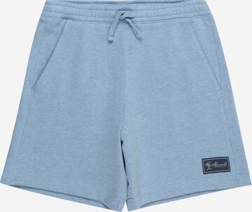 Abercrombie & Fitch Normalny krój Spodnie w kolorze niebieski: przód
