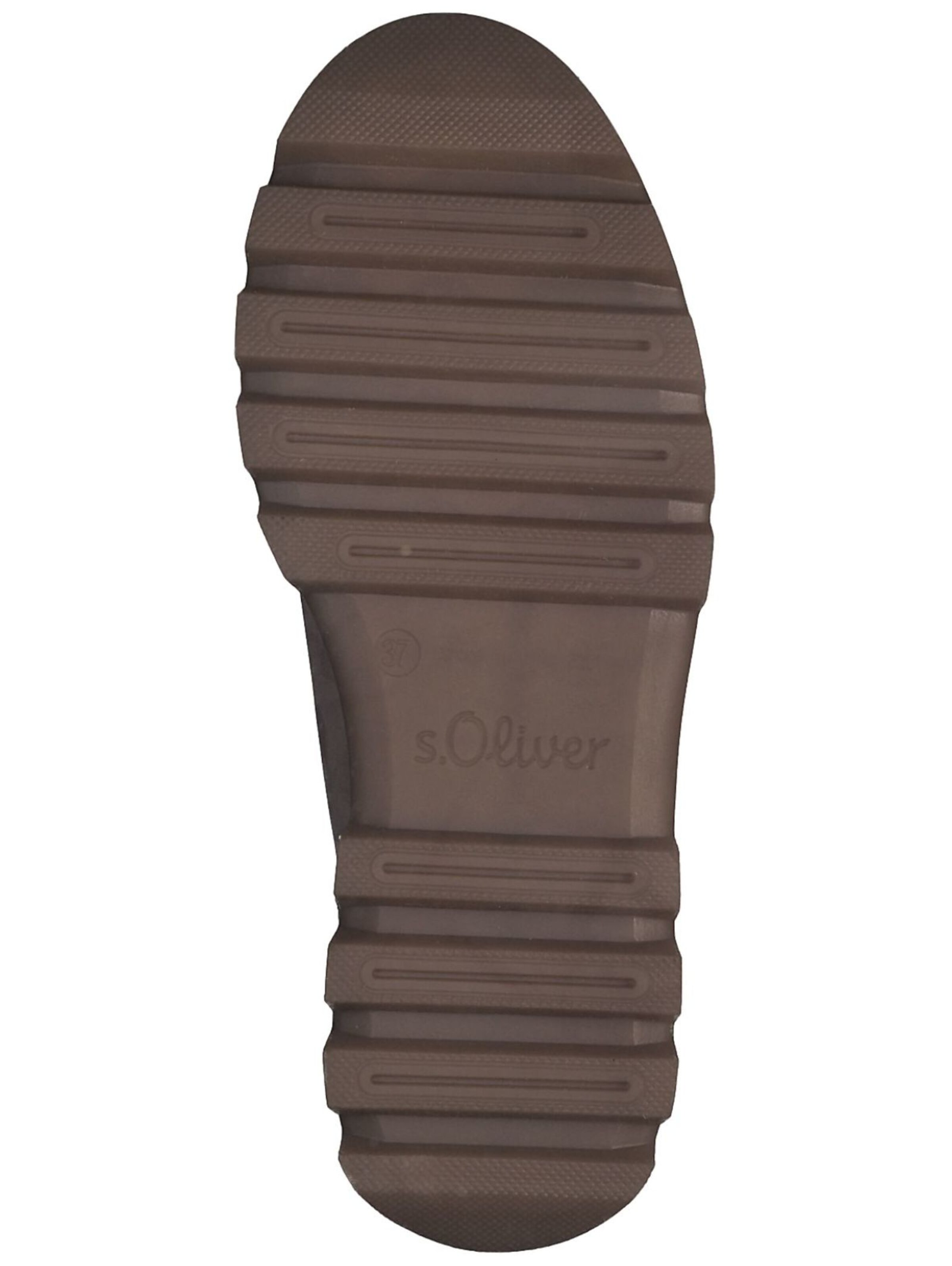 s.Oliver Lace-up bootie in Grey
