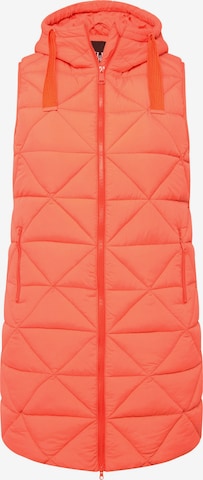 Ulla Popken Vest in Orange: front