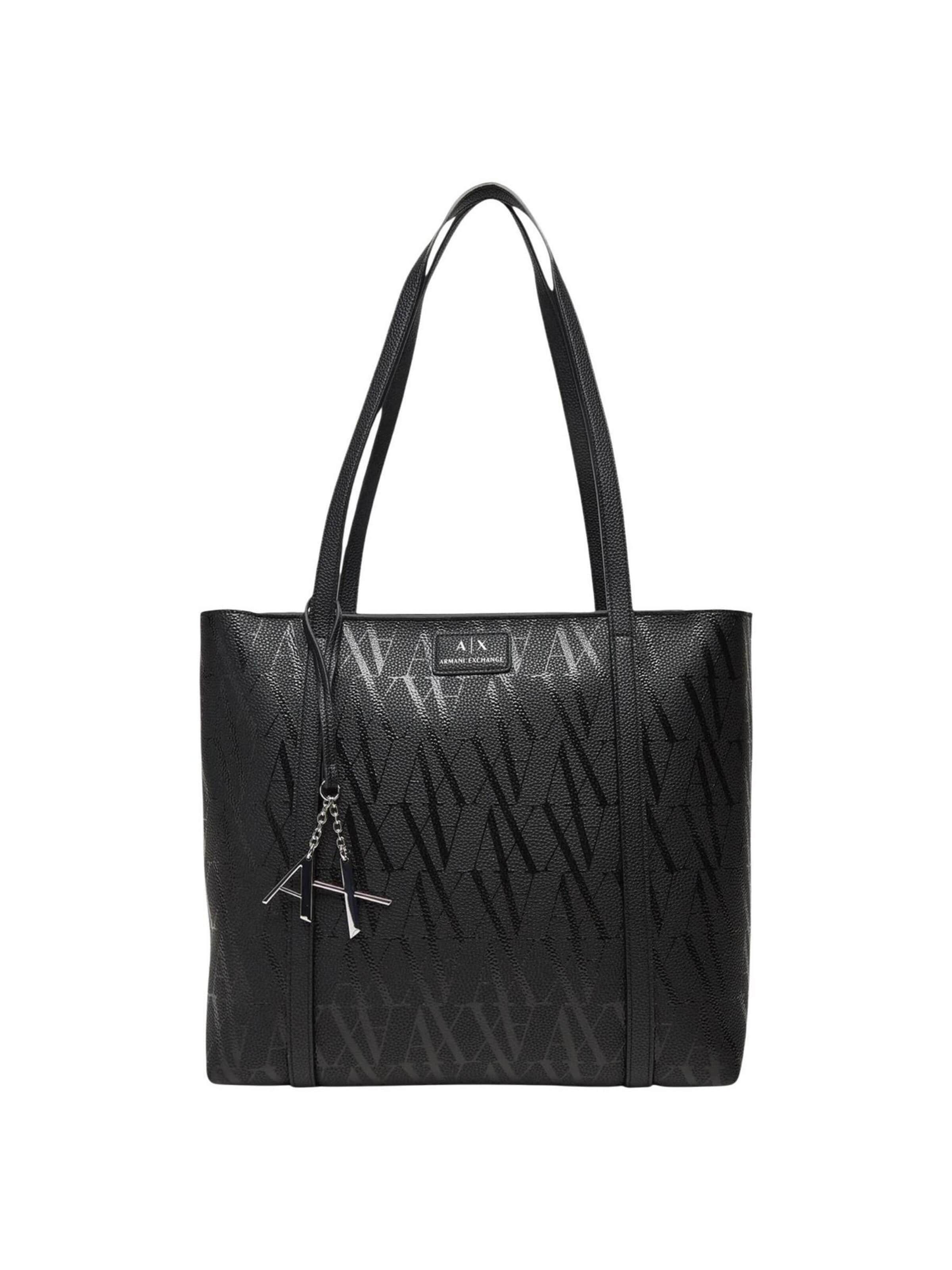 ARMANI EXCHANGE - Shopper 'XW001199 AF26969' en negro: frente