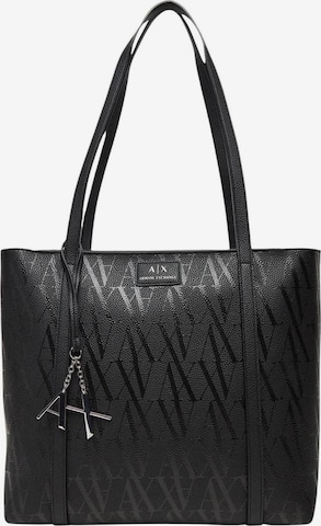 ARMANI EXCHANGE - Shopper 'XW001199 AF26969' en negro: frente