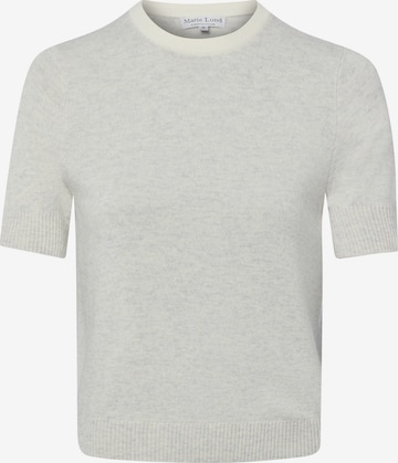 Pull-over Marie Lund en gris : devant
