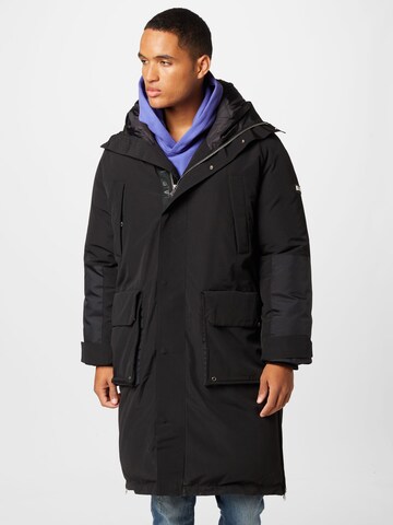 Parka d’hiver 'Elijah' BALR. en noir : devant