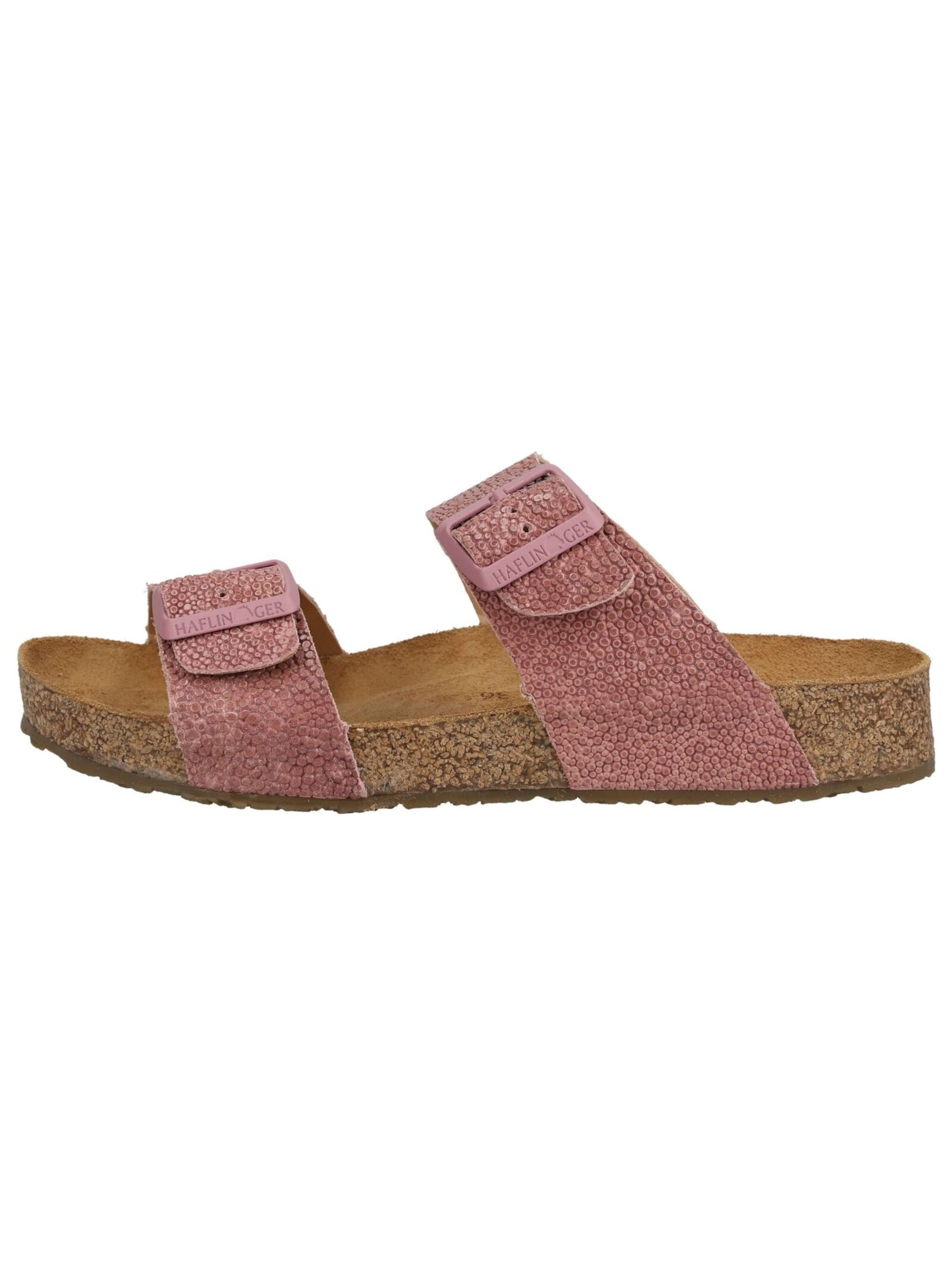 HAFLINGER Pantolette in Pink