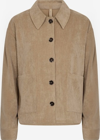Soyaconcept - Chaqueta de entretiempo ' SC-BINDI ' en marrón: frente