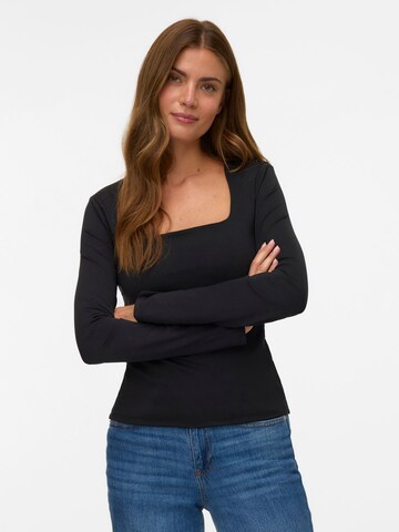 VERO MODA Top in Schwarz: Vorderseite