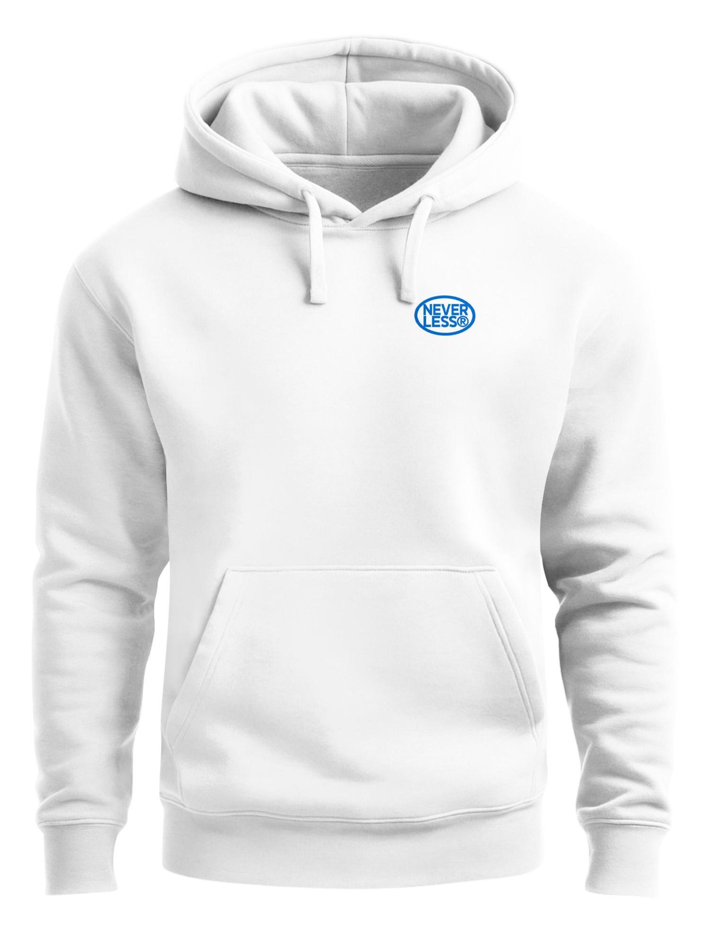 Neverless Sweatshirt 'Pool Locos' in White: front