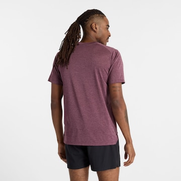 T-Shirt fonctionnel 'Athletics' new balance en violet