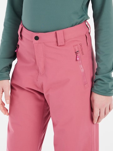 PROTEST Regular Sporthose 'PRTSTERIO JR' in Pink
