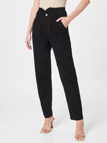 Dorothy Perkins Tapered Jeans in Black: front