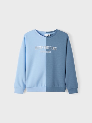 NAME IT Sweatshirt 'Liane' in Blauw