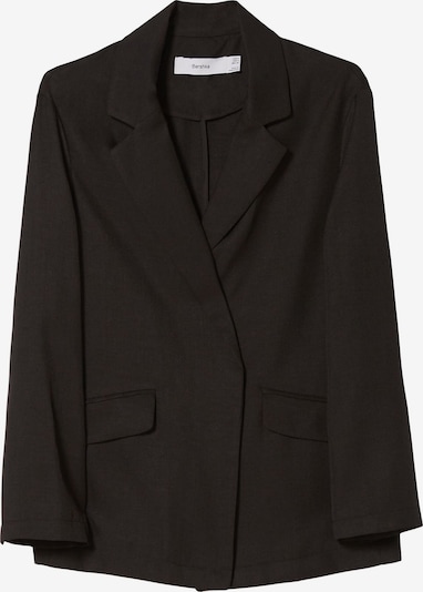 Bershka Blazer en noir, Vue avec produit