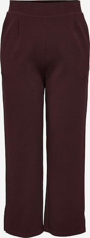 ONLY Carmakoma Pleat-front trousers 'Betty' in Red