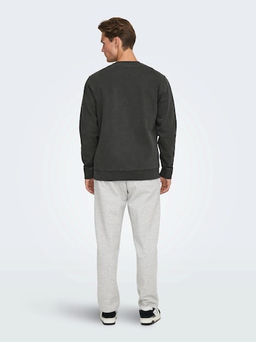 Only & Sons - Sudadera 'ONSBROCK' en negro: atrás