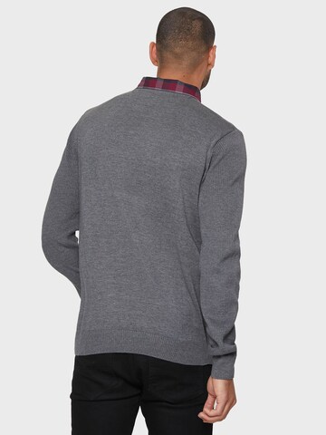 Threadbare Pullover 'Alexander' in Grau