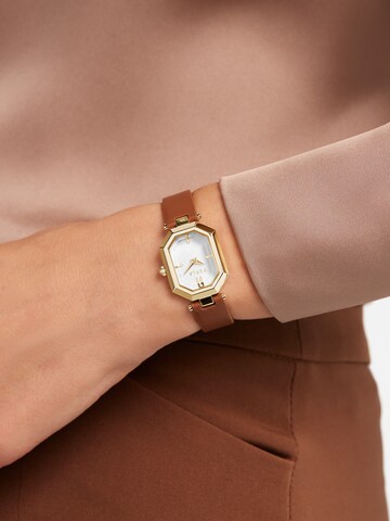 FURLA Analoog horloge in Bruin: voorkant