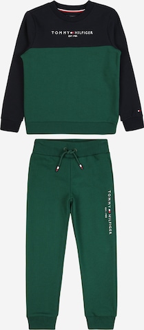 TOMMY HILFIGER Sweat suit in Green: front