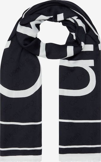 Calvin Klein Scarf in Black / White, Item view