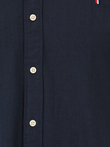 Jack & Jones Plus - Ajuste regular Camisa 'SUMMER' en azul