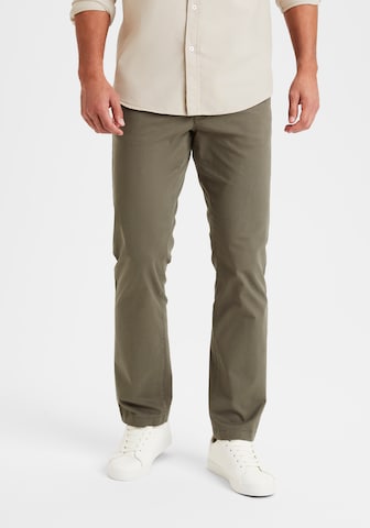 H.I.S Regular Chino Pants in Grey: front