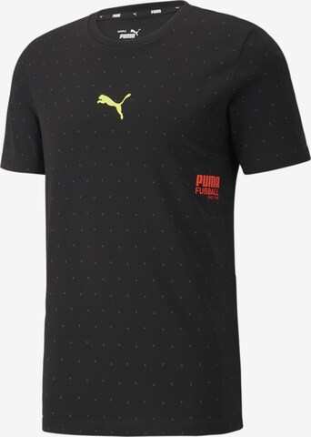 T-Shirt fonctionnel PUMA en noir : devant