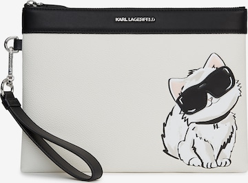 Karl Lagerfeld Kukkaro ' Ikon Choupette Beutel ' värissä valkoinen: etupuoli