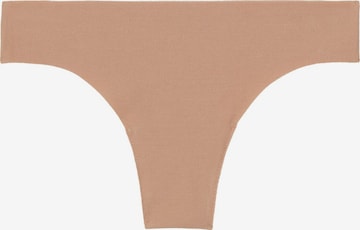 Tezenis Thong in Beige: front