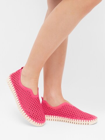 ILSE JACOBSEN Slip-on 'Tulip' in Pink: front