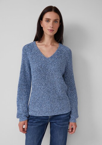 Pull-over s.Oliver en bleu : devant