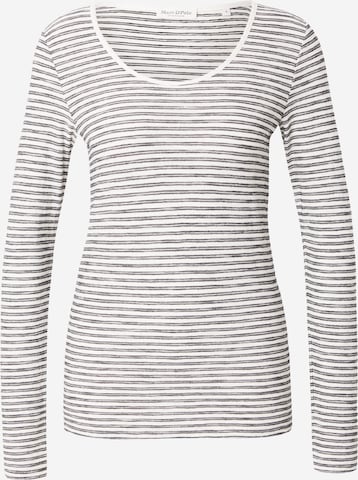 Marc O'Polo Shirt in Schwarz: Vorderseite