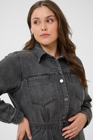 KAFFE CURVE Kjole 'Cally' i grå