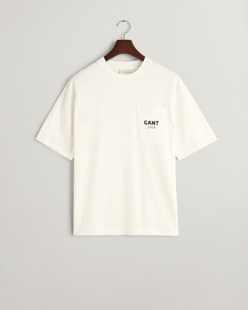 GANT T-Shirt in Beige: predná strana