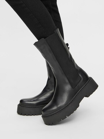 Boots chelsea 'Deb' di Bianco in nero