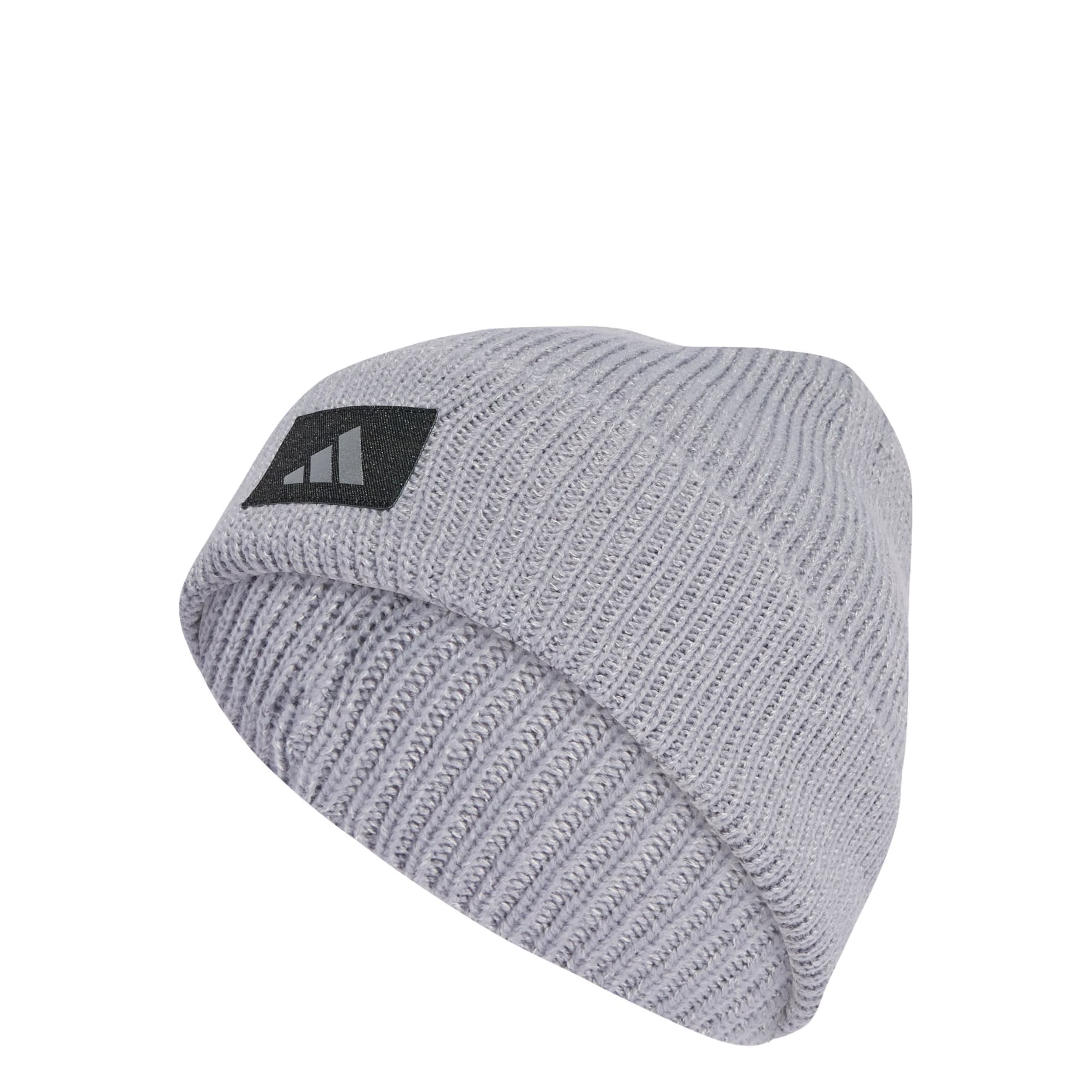 ADIDAS PERFORMANCE - Gorro deportivo 'RunxCLIMAWARM' en gris: frente