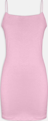 LEAFLETIC Jurk 'Leafletic Women’s Bodycon Dress' in Roze: voorkant