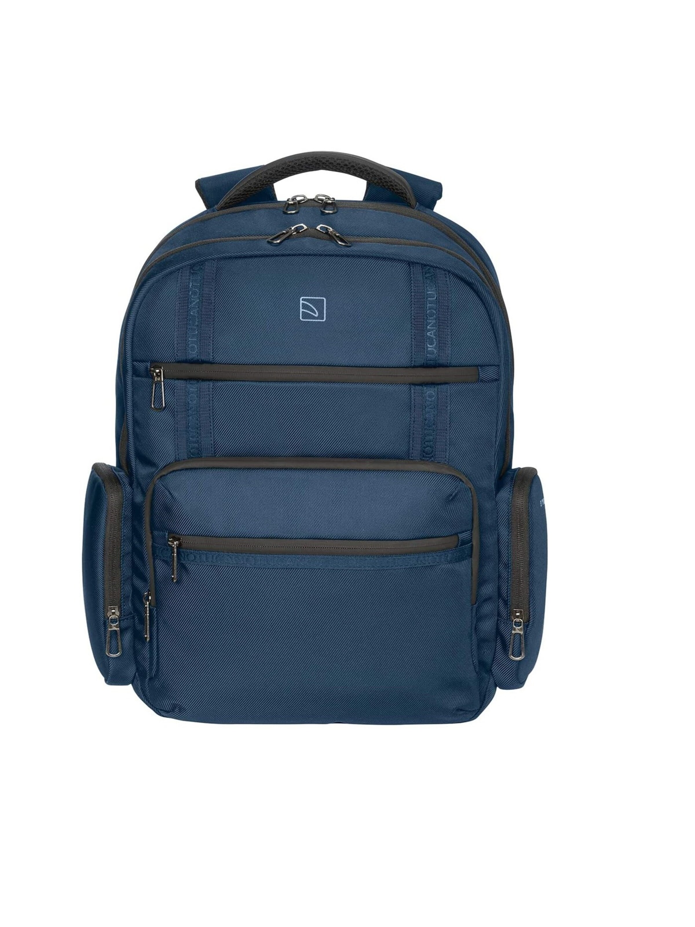 TUCANO Backpack 'BKSOL17-AGS' in Blue: front