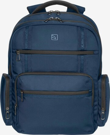 TUCANO Backpack 'BKSOL17-AGS' in Blue: front