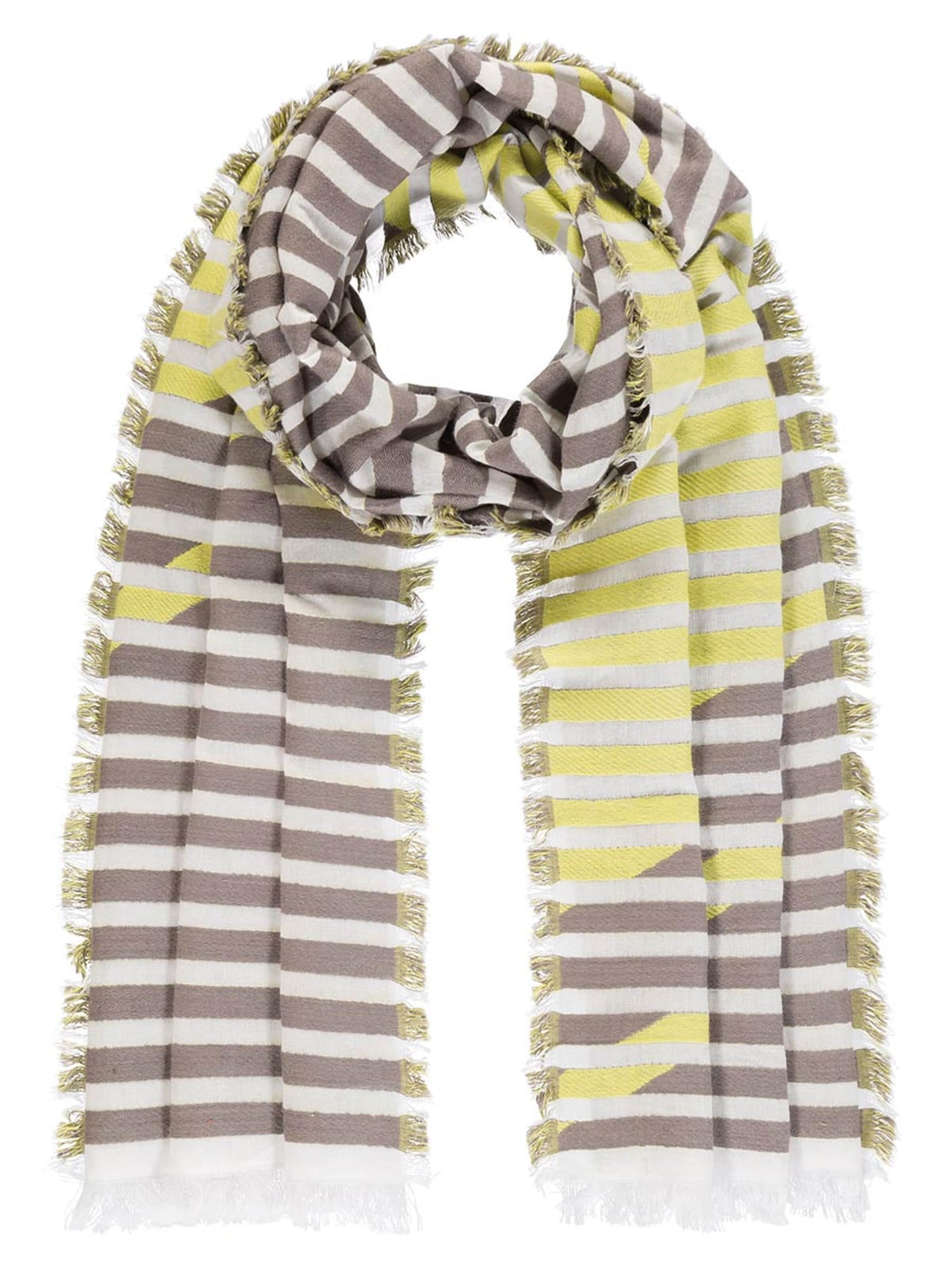 Passigatti Wrap 'Schal Herren' in Yellow: front