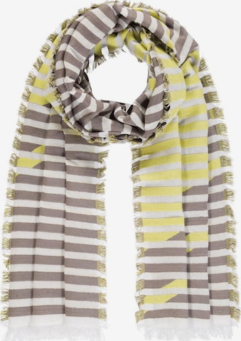 Passigatti Wrap 'Schal Herren' in Yellow: front