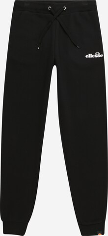 ELLESSE - Tapered Calças 'Davante' em preto: frente