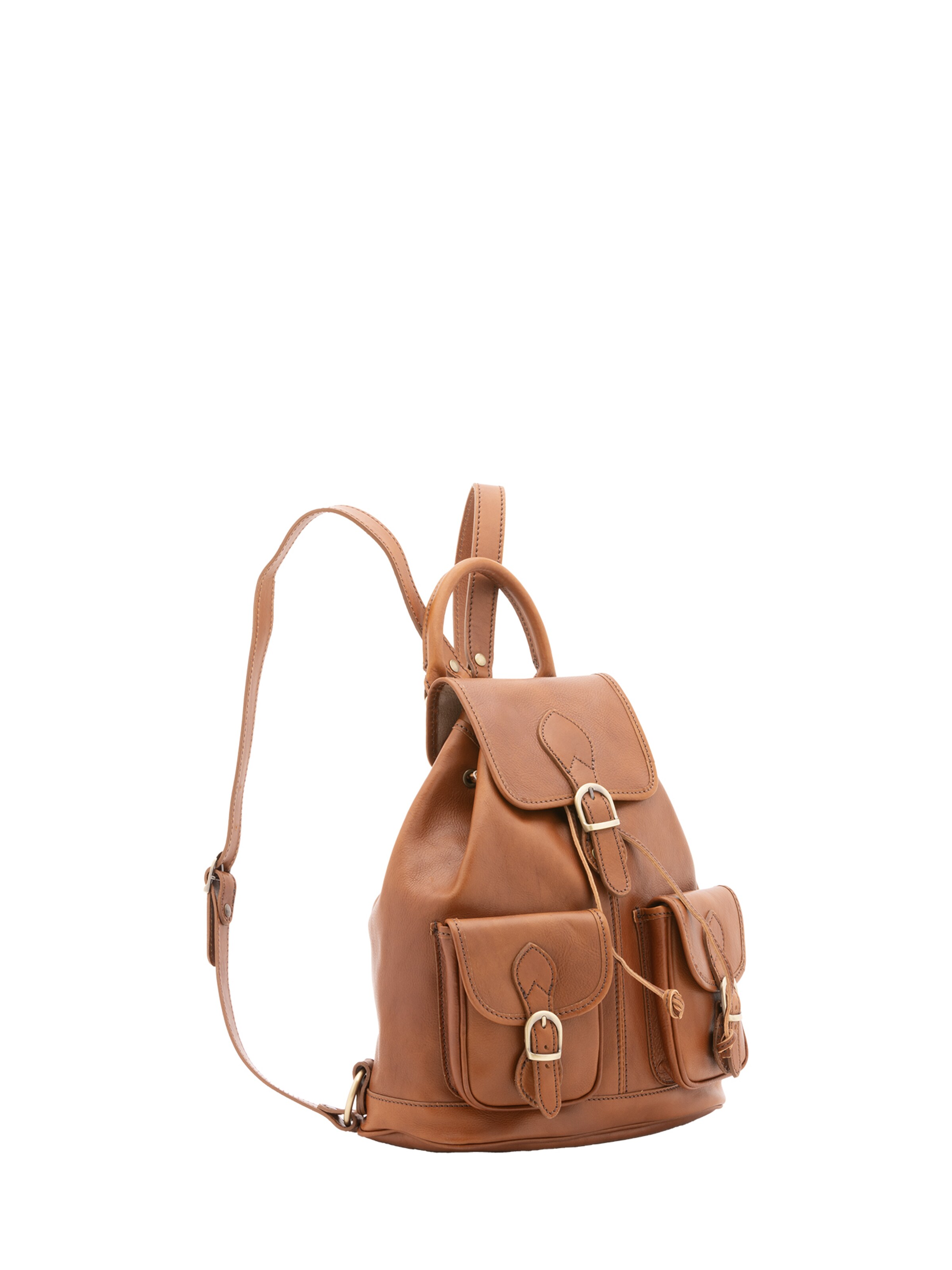 Sac à dos Viola Castellani en marron : devant