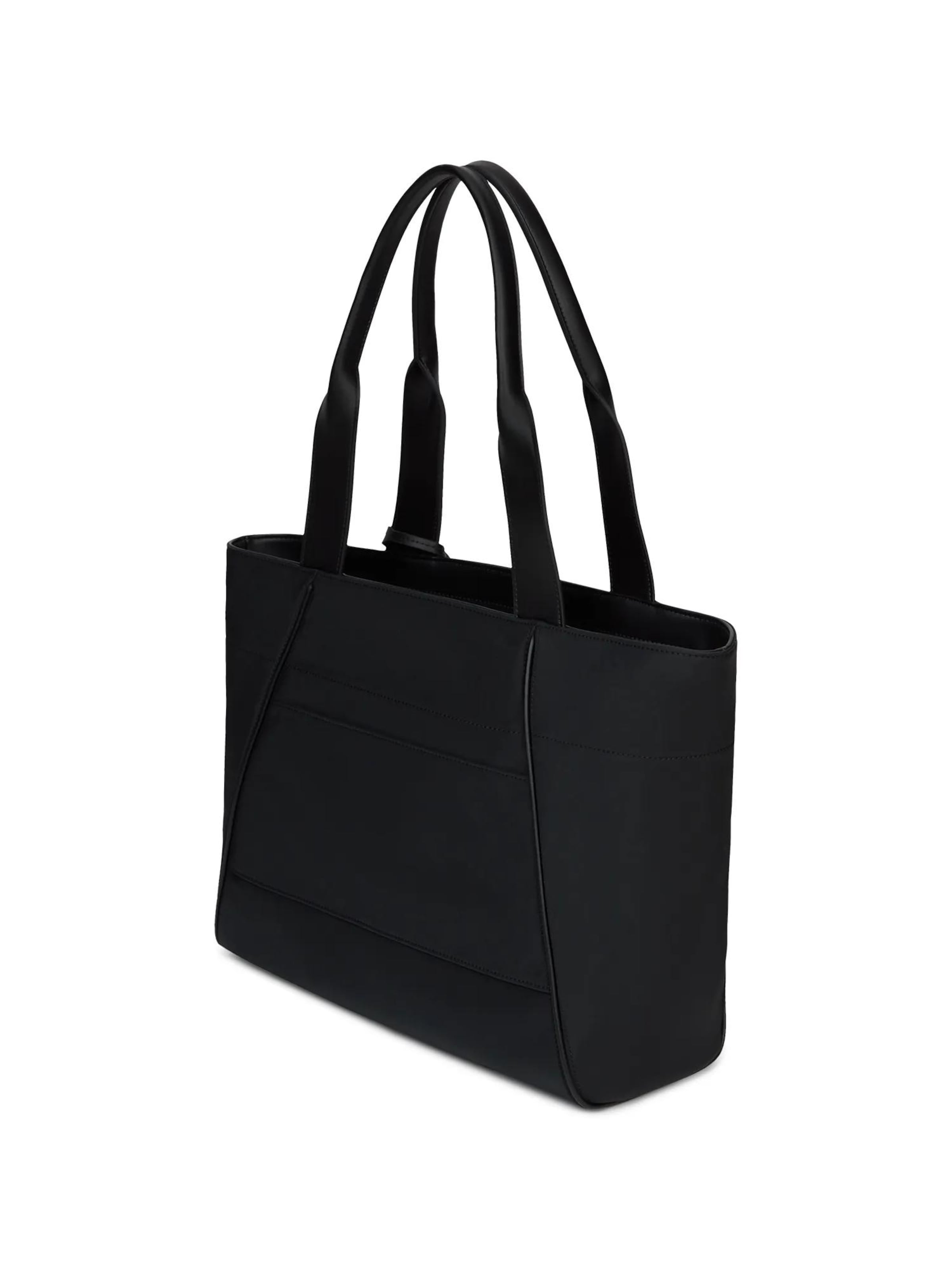 Karl Lagerfeld Shopper táska 'Ikon' - fekete